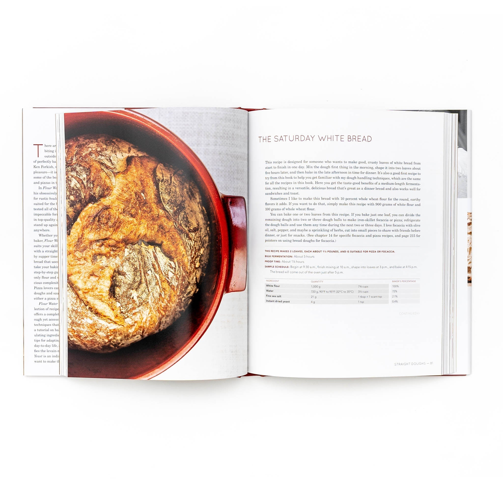 Flour, Water, Salt, Yeast by Ken Forkish