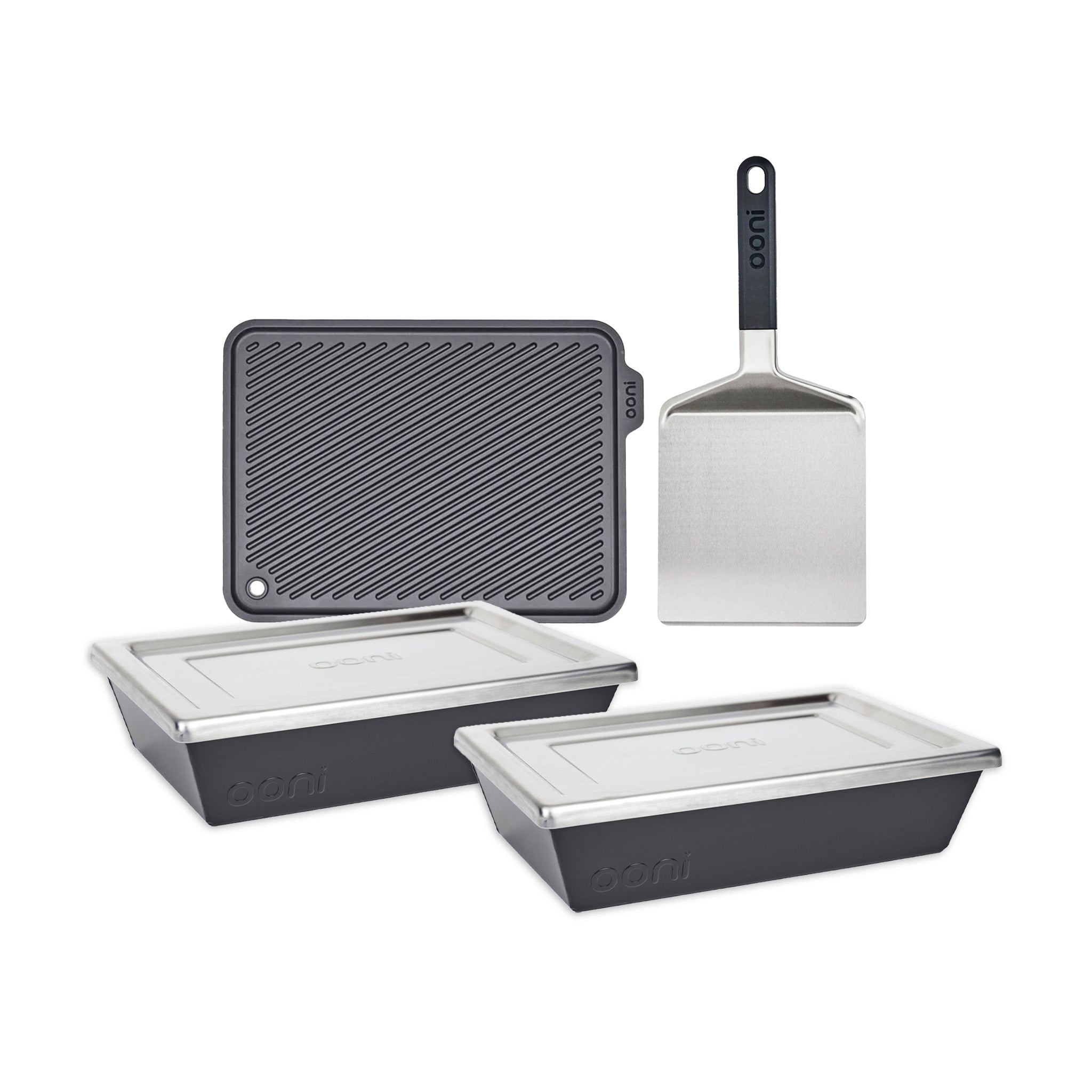 Ooni Ultimate Detroit Pizza Pan Bundle (Small)